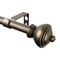 Rod Desyne Home Window Savannah Curtain Rod 84-120 inch - Antique Gold